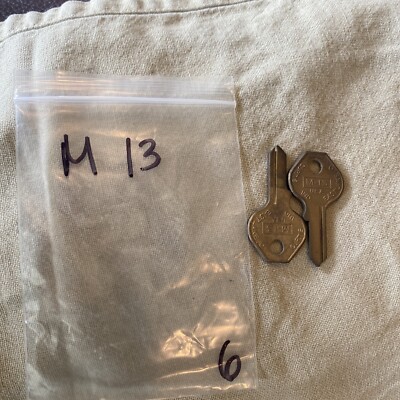 (2) Curtis Commercial Residential 1170 M-13  Key Blanks