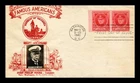 US COVER JOHN PHILIP SOUSA FAMOUS AMERICANS FDC SCOTT 880 CROSBY PHOTO CACHET