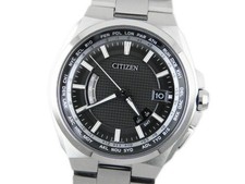 Citizen Attesa CB0120-55E Eco Drive Radio Controlled Solar Watch Black JP