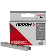 Arrow 606 Wide Crown Swingline Heavy Duty 3/8-Inch Staples, 1,000-Count