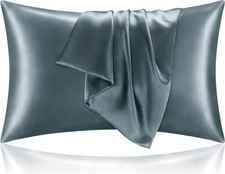 2 Bedelite Satin Pillowcases For Hair And Skin Space Grey