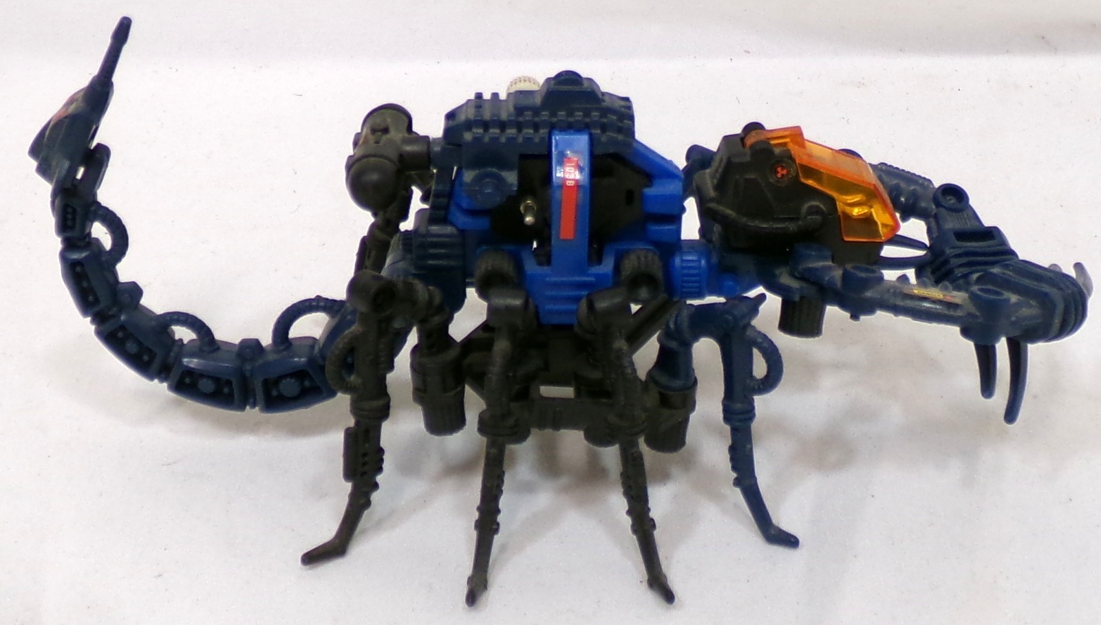 Kenner 1994 Techno Zoids Evil Scorpion Model Kit Built And Stickered With Pilot