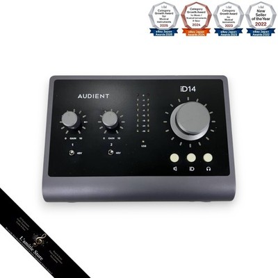 Audient iD14 mkII USB-C Audio Interface 10in 6Out Boxed iD14mkII mk2 10x6...