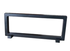 Coin Display Frame, Clear 3D Floating Holder Box Case for Challenge Black