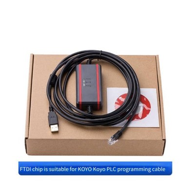 USB-KOYO FTDI 3m Cable for KOYO SM SH SN DL SU PLC Programming
