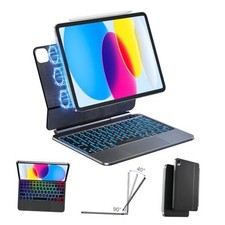 iPad Keyboard Case A16 11th/10th Gen, 7 for iPad 10th 2022 / 11th Gen 2025 