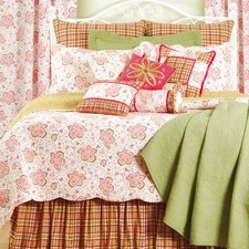 Chesapeake Sorbet Cotton Cotton Quilt Set - Reversible and Machine Washable