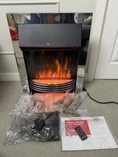 Dimplex Helmsdale 2kW Optiflame Electric Fire GST20CH Remote Tested