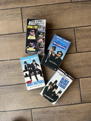 VHS Movie Bundle  The Blues Brothers'' Vintage Comedy Collectables Gift for Him 