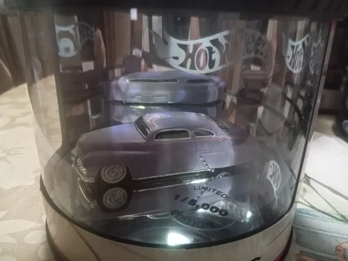 Vintage 2004 Hot Wheels Oil Can/ Petersen Museum { '49 Merc in Purple LE 1/5000}