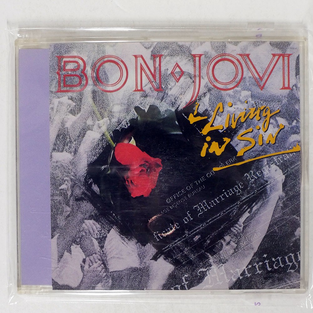 BON JOVI LIVING IN SIN マーキュリー PHCR8031 Japan 1CD | eBay