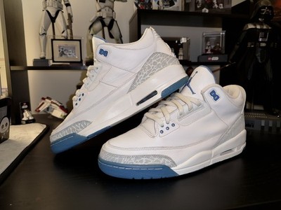 Size 12 - Jordan 3 Retro Harbor Blue 2007 Men s 10.5