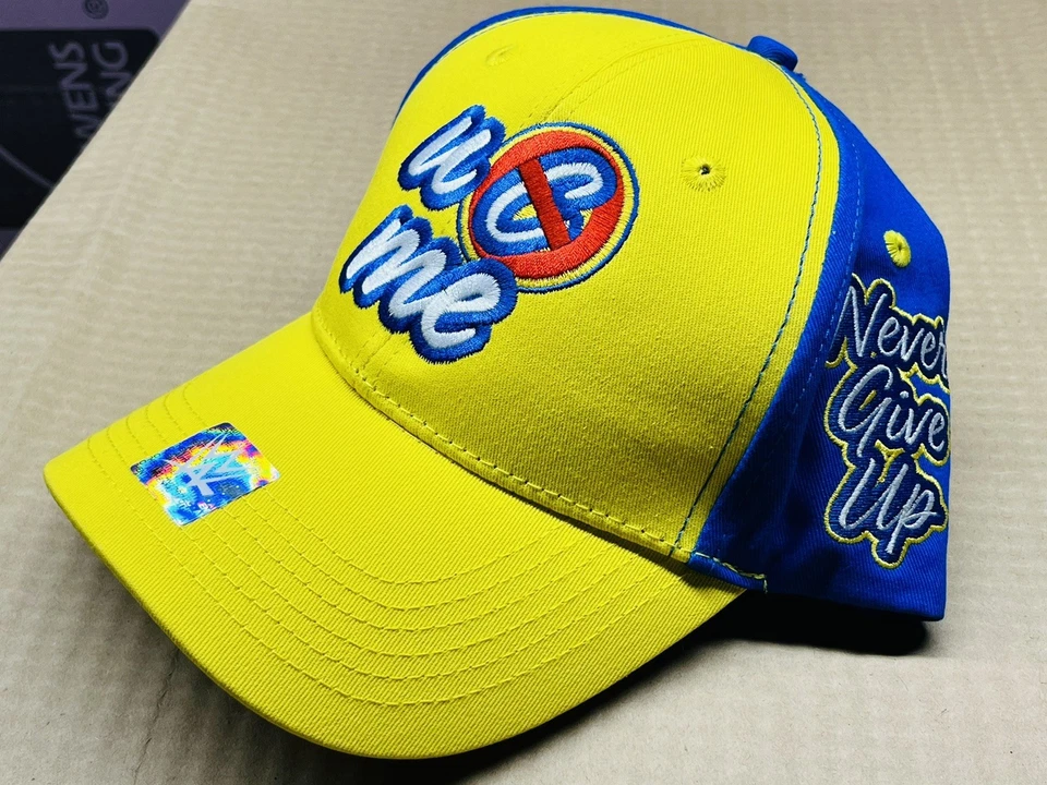 Gorra WWE John Cena Farewell Tour Indianapolis Wrestlepalooza (nueva con plástico) Foto 3 de 4