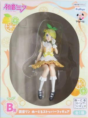 Figure Kagamine Rin ''Furu Kuji Hatsune Miku Citrus MIKU'' B Prize Noodle Stopp...