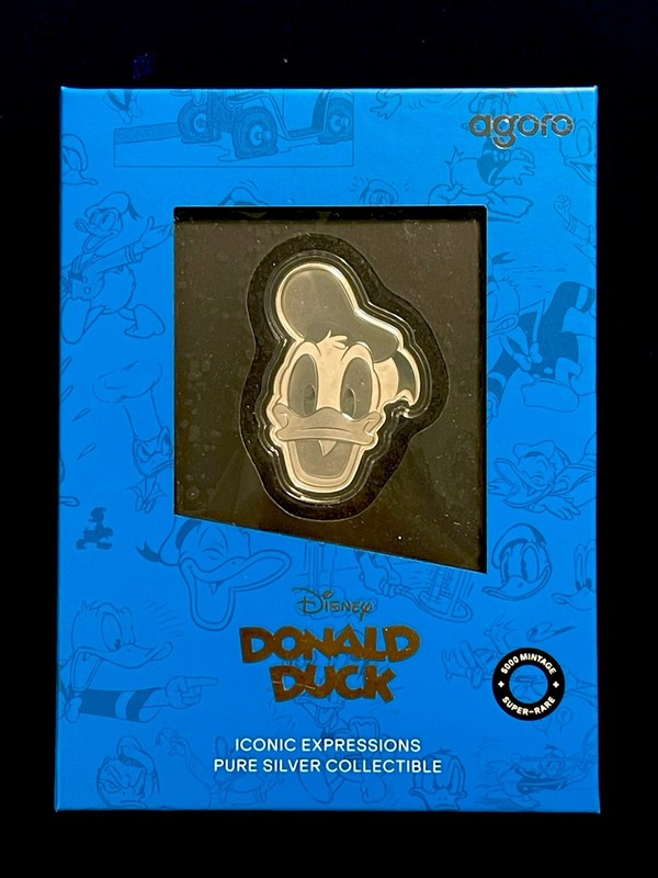 2026 Agoro Niue 1/2 oz Proof Mickey and Friends Iconic Expressions Donald Duck