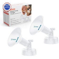 Hranio Breast Pump Parts Compatible with 21mm Spectra Flange Replacement s1 s2