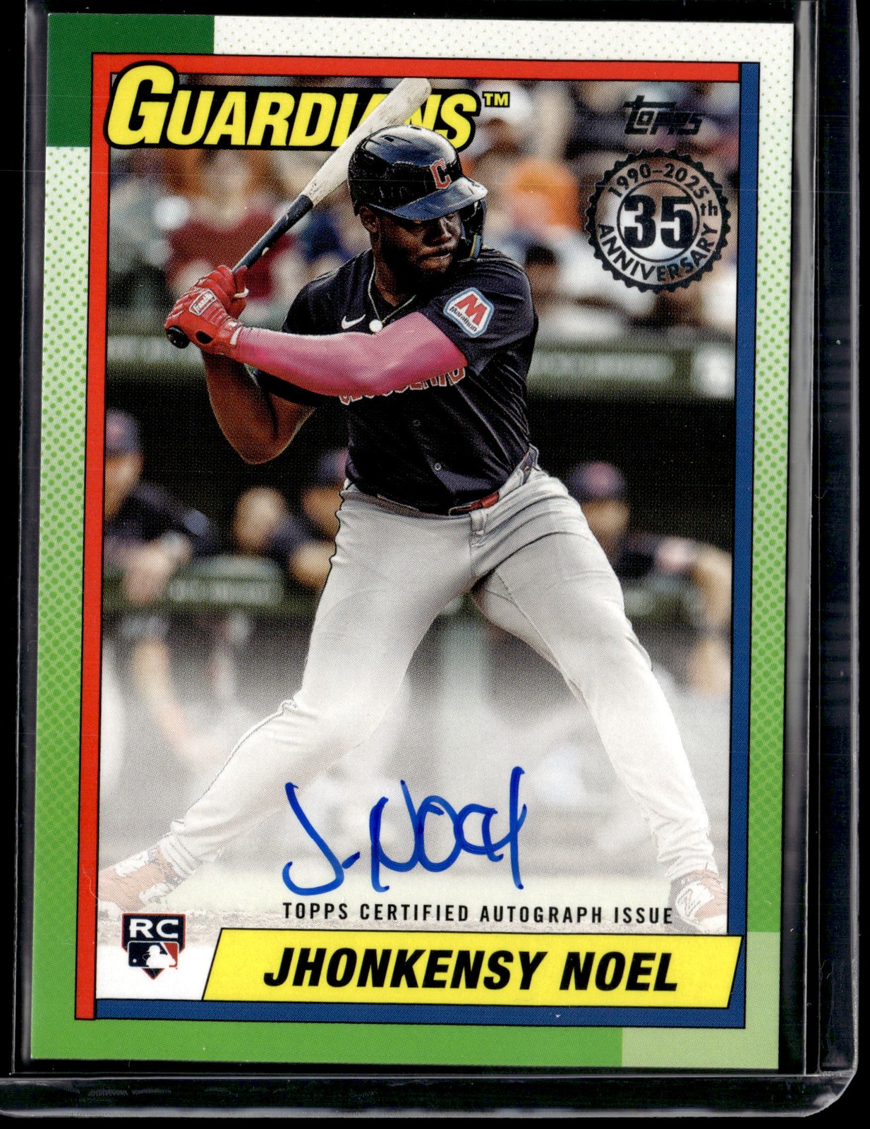2025 Topps Series 1 - 1990 Topps Baseball Autographs Jhonkensy Noel #90A-J