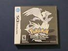 Pokémon Black Version Nintendo DS 2011 Complete In Box Manual Included