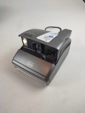 Polaroid One 600 Instant Camera: Folding Polaroid Silver/Gray