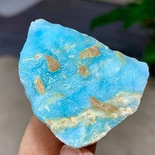 23G Natural larimar/hemimorphite Gorgeous rough raw Crystal Mineral Specimen