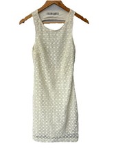 Trafaluc Zara White Dress Size S Sleeveless Short Women’s 