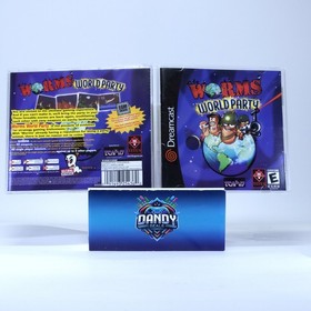 Worms World Party CIB W/ Manual - Sega Dreamcast