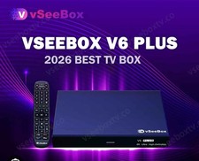 vSeeBox V6 PLUS New Unused open box 10 Yr Warranty Free Shipping-