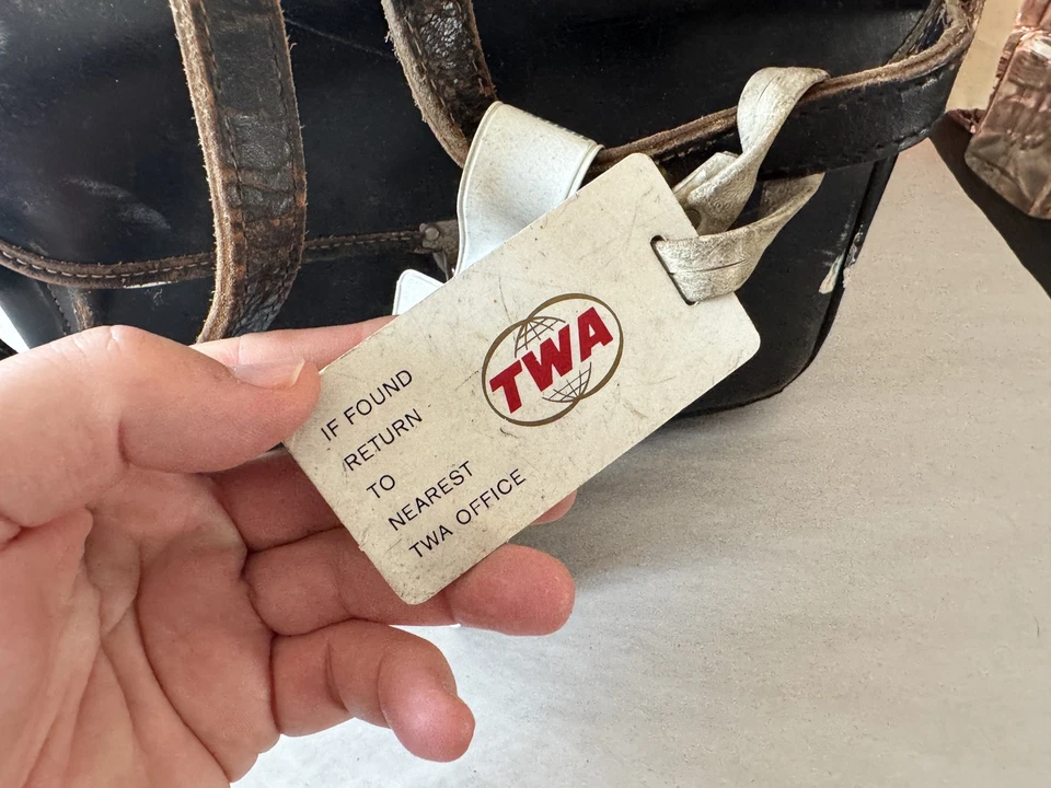 Vintage 1960's Astronomy Department University Leather Camera Case Chicago - Image 4 of 4