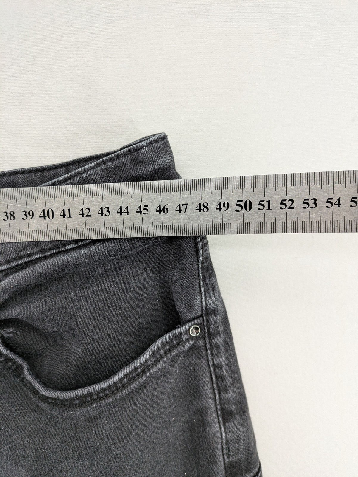 C&A Damen Jeans Größe 48 Slim Fit Grau Flex Shaping Stretch Denim image 6
