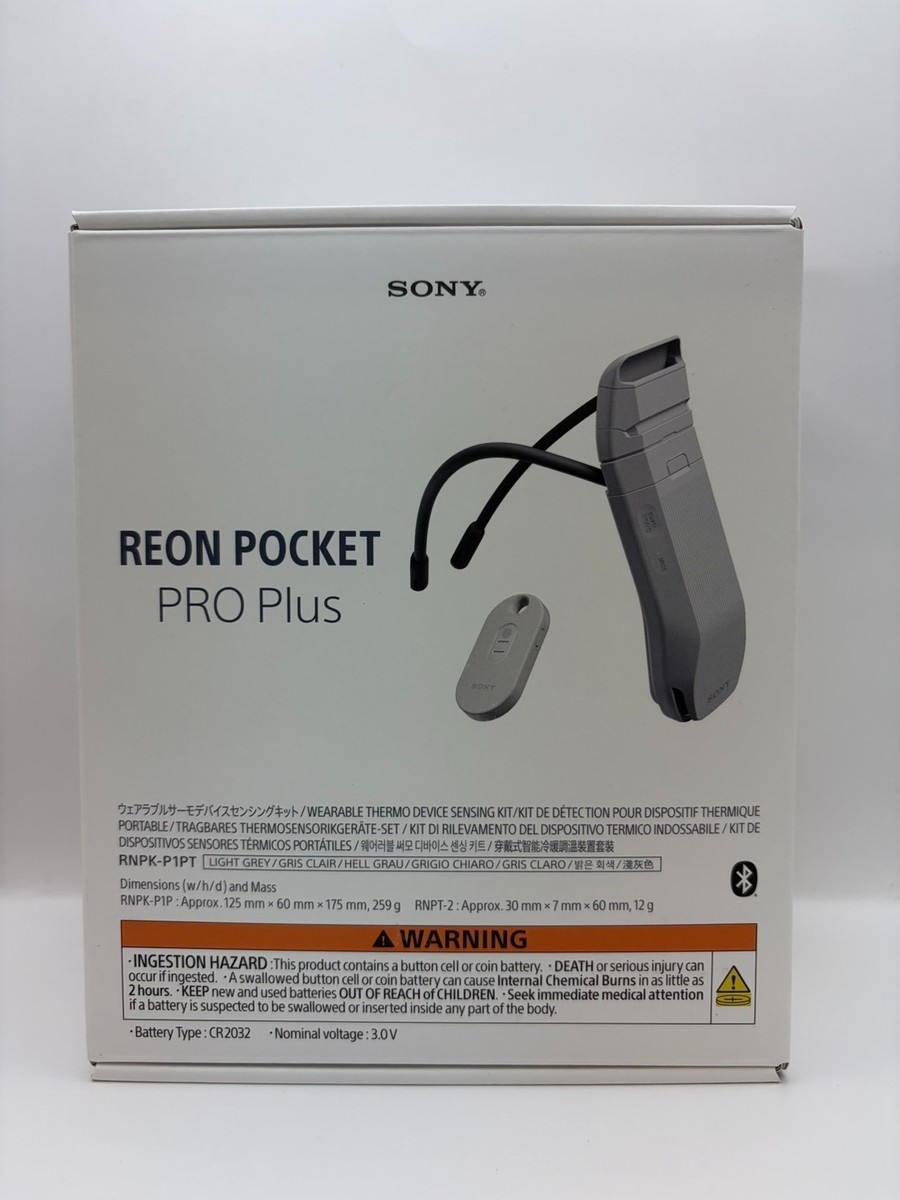 Sony REON POCKET PRO Plus RNPK-P1PT 2026 Flagship Wearable Cooler