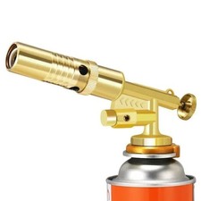 Camping Gas Torch Welding Fire Maker Lighter Butane Burner Kitchen Flame Gun BBQ