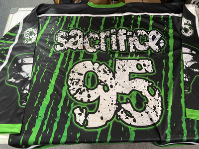 HOK Twiztid MADROX MR BONES HOCKEY SUBLIMATED JERSEY SIZE XLARGE
