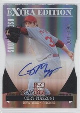 2011 Donruss Elite Extra Edition Prospects 61/100 Cory Mazzoni #4 Auto 0b2
