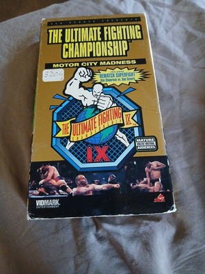 The Ultimate Fighting Championship IX - Motor City Madness (VHS, 1997)