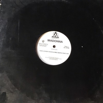 MADONNA GHV2 JOHNNY ROCKS & MAC QUAYLE REMIXES MAVERICK PRINT 2TRX OOP