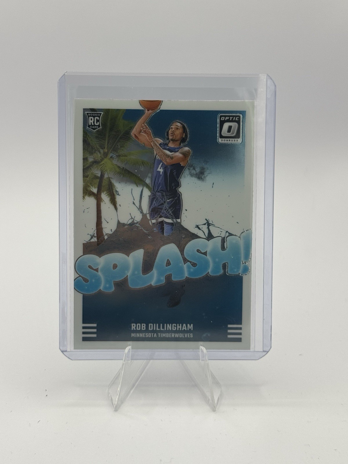 2024-25 Panini Donruss Optic Splash! Rob Dillingham #8 Rookie RC