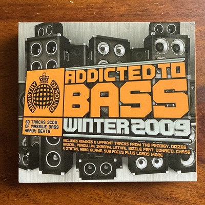 Addicted to Bass: Winter 2009   - Ministry of Sound (2009) 3 x CD