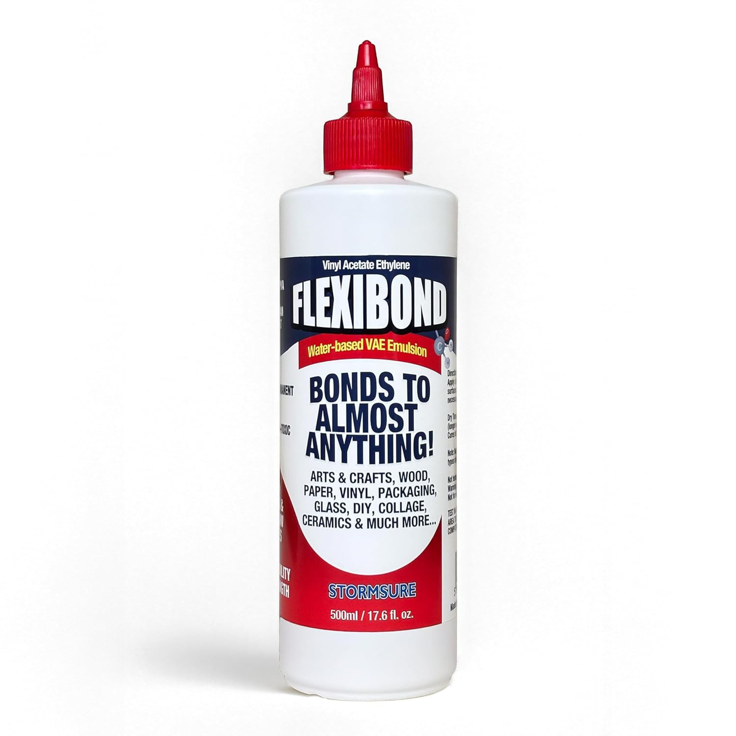 Flexibond PVA/VAE Extra Strong Arts & Crafts Glue - Transparent, Flexible, Non-T