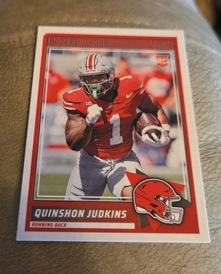 2025 Score - Rookies Quinshon Judkins #38 (RC) Cleveland Browns Ohio State
