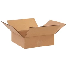 GRAINGER APPROVED 11R310 PK 25 Shipping Box,10x10x3 in 11R310