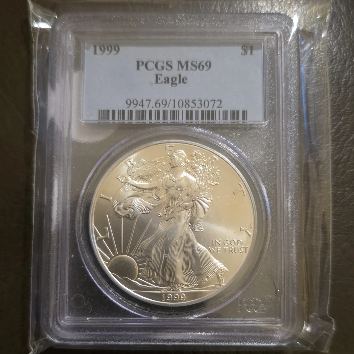 American Eagle MS 69 Graded 1999 Silver Bullion Coins for sale | eBay