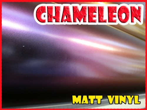 【Chameleon Carbon Fibre Vinyl】【Chrome MATT GLOSS】Wrap Color Changing Car Sticker - Picture 3 of 20