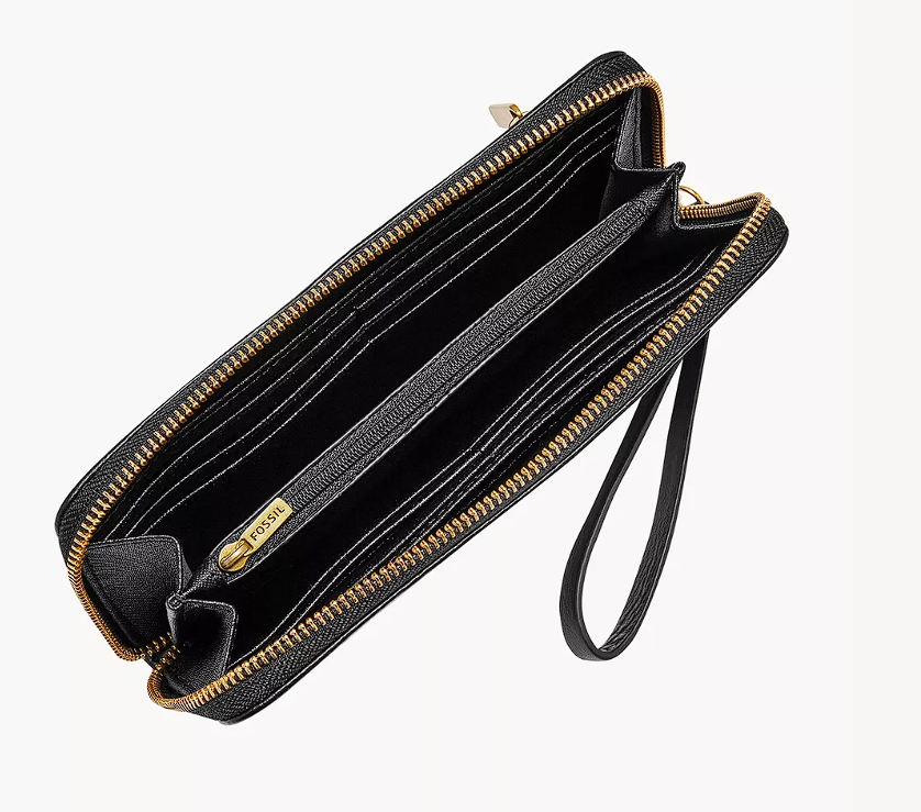 Emma Fossil Portemonnaie Damen FOSSIL Geldbörse Logan RFID Small