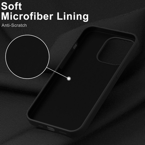 Für iPhone 16 Pro Max 15 14 13 12 11 Silikon Hülle Handyhülle + Displayschutz - Bild 8 von 59