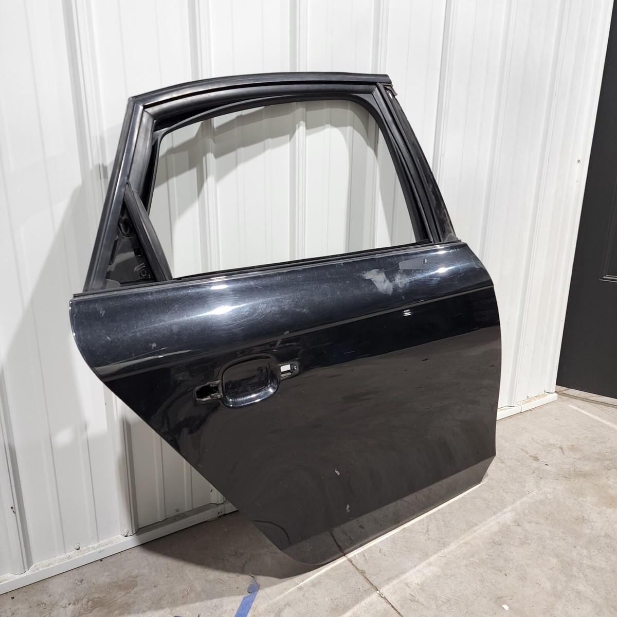 2009-2016 AUDI A4 S4 PASSENGER REAR RIGHT DOOR SHELL SKIN FRAME