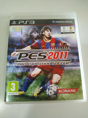 Pes 2011 Pro Evolution Soccer Konami - Game PlayStation 3 Ps3 Sony - 2T