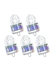 BLUEWING 5pcs Diamond Fishing LED Light Deep Drop Lights Flashers US Seller