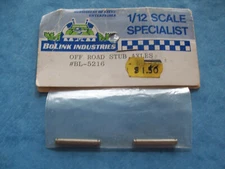 VINTAGE BOLINK 5216 OFF-ROAD STUB AXLES BL-5216 NIP