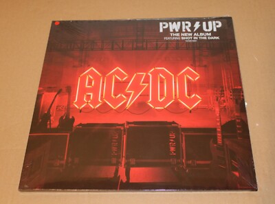 AC/DC - POWER UP - VINYL RED OPAQUE - COLLECTOR NEUF | eBay