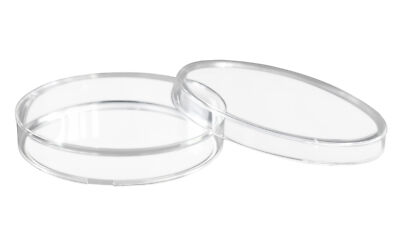 Eisco Labs Disposable Polystyrene Petri Dish with Lid, 90x14mm - Sterile